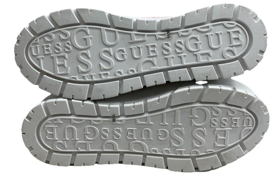 GUESS Tesie Women's Lace-Up Shoes GWTESIE2 Size 11M Chunky Platform Sneaker Pink