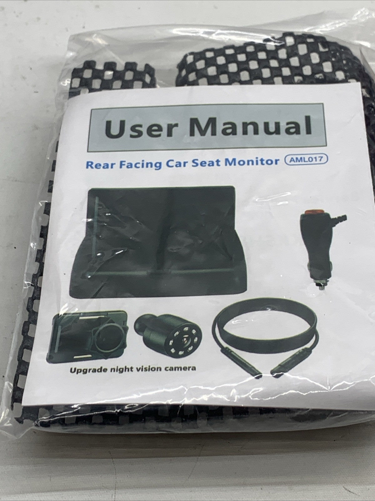 Itomoro Baby Car Mirror, View Infant in Rear Facing Seat with Wide Crystal Cl