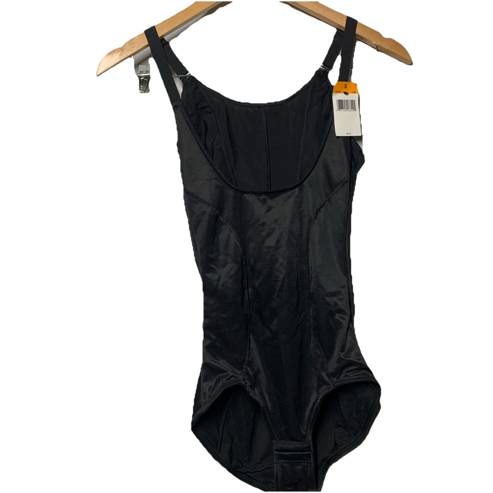 Maidenform FL2656 Ultimate Slimmer Open Bust Body Shaper Shapewear Briefer Black