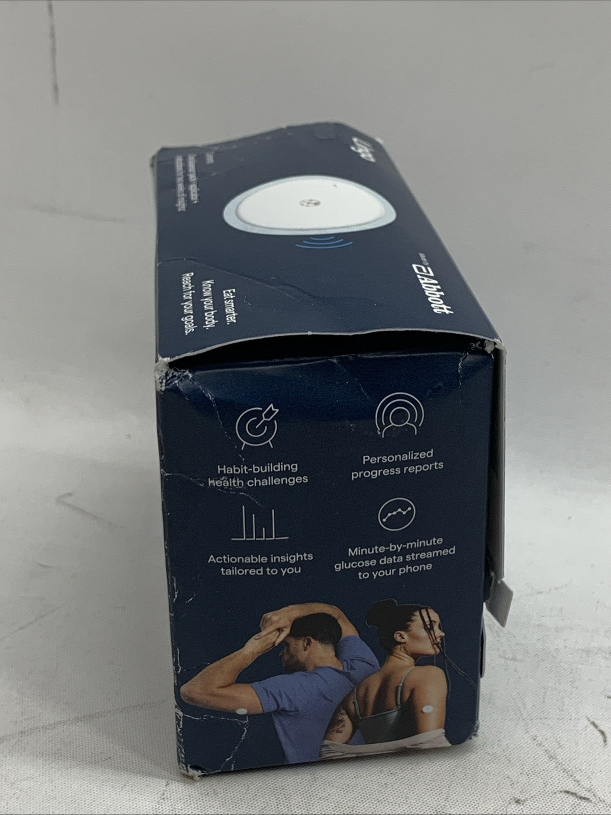 Lingo Glucose Biosensor Monitor Made by Abbott for People 18+ not on Insulin