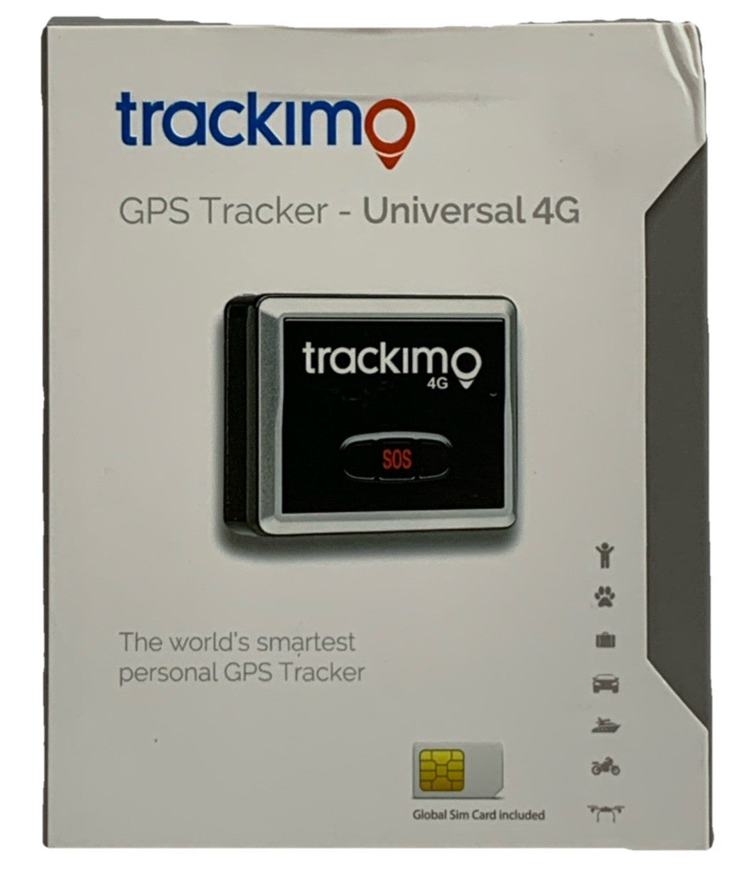 Trackimo 4G GPS Tracker Mini Real time Dog Car Vehicle Kids with Global Sim Card