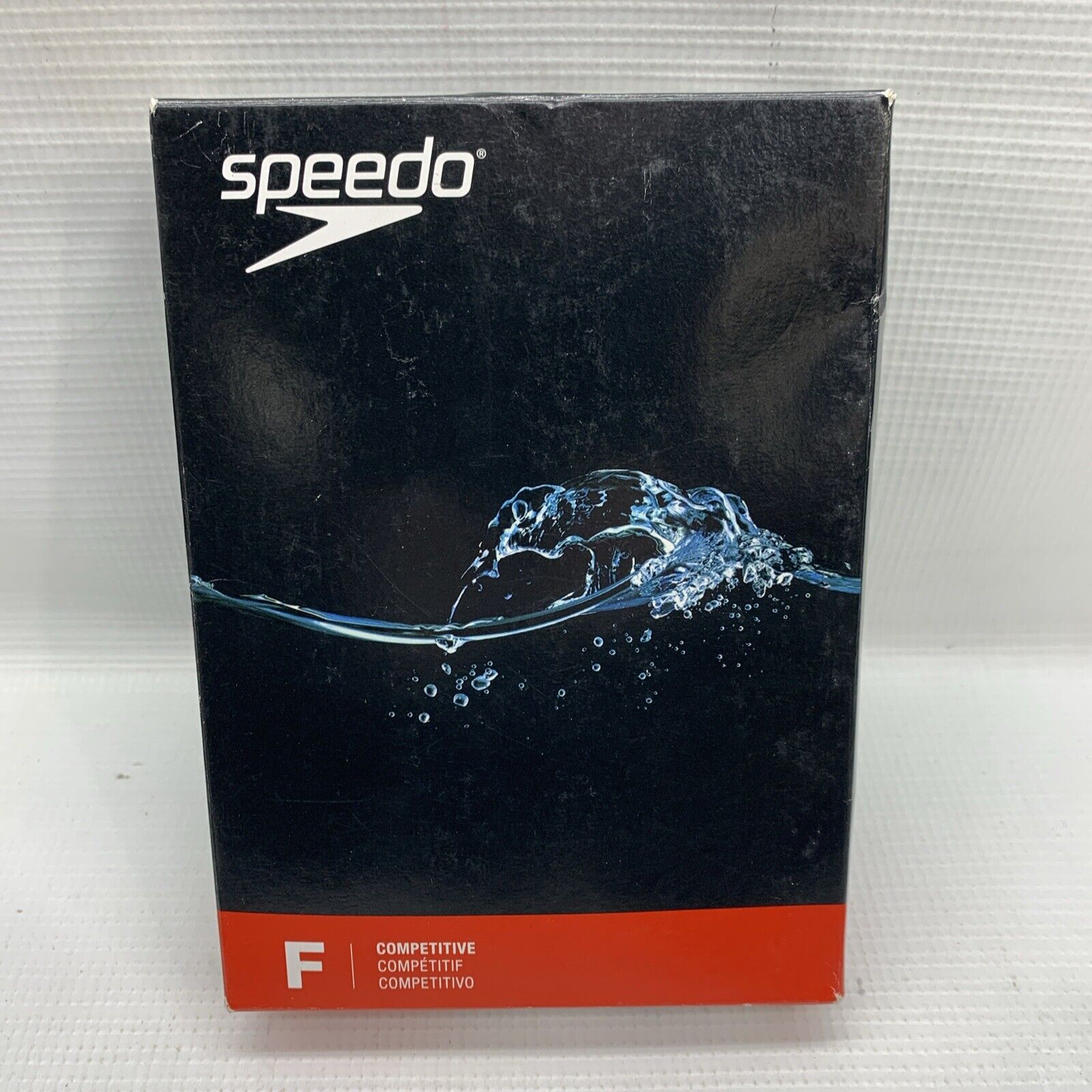 Speedo Women's Swimsuit One Piece Pro LT Navy Blue Size 26 Swimwear Pull On