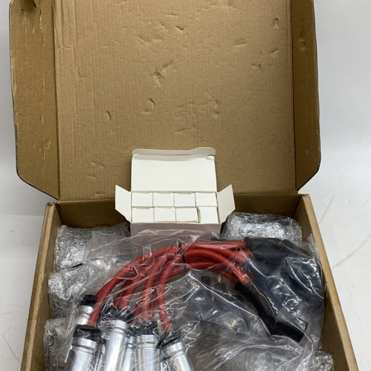 Ignition Coils & Spark Plugs & Wires Set UF262 for Chevrolet Silverado GMC 8pcs