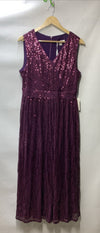GRACE KARIN 2024 Women's Two Piece Sequin Dress with Jacket Size 12, Purple