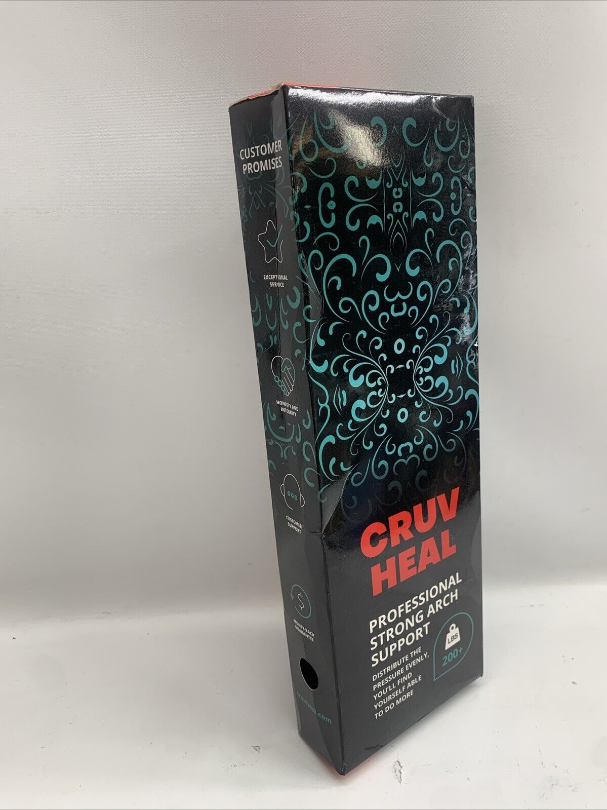 Cruv Heal Professional Strong Arch Support Insoles Orthotic 200 Lb+ Green Size L