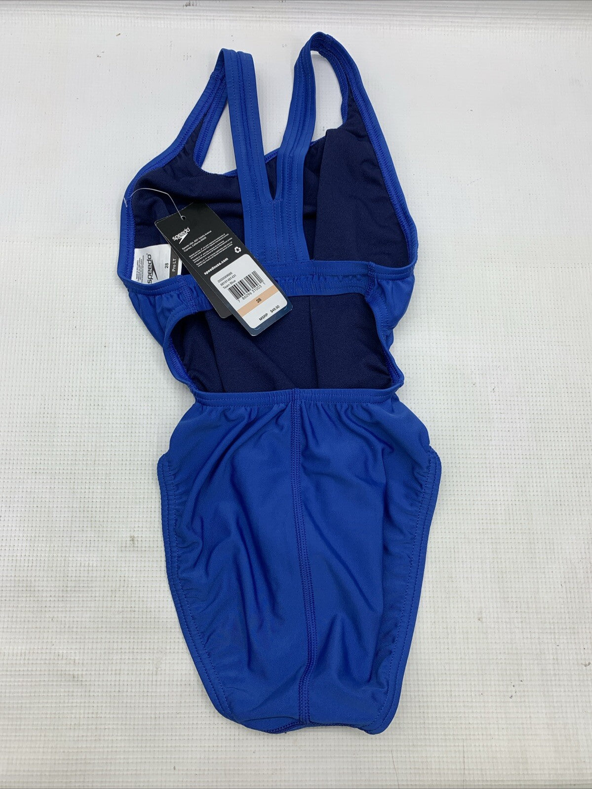 Speedo Women's ProLT Super Pro One Piece Swimsuit Speedo Blue Size 28 Swimwear