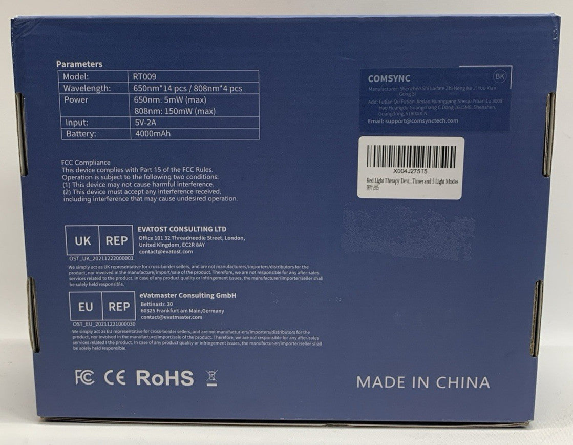 Handheld Red Light Therapy with Stand-Near Infrared Light Therapy Device RT009