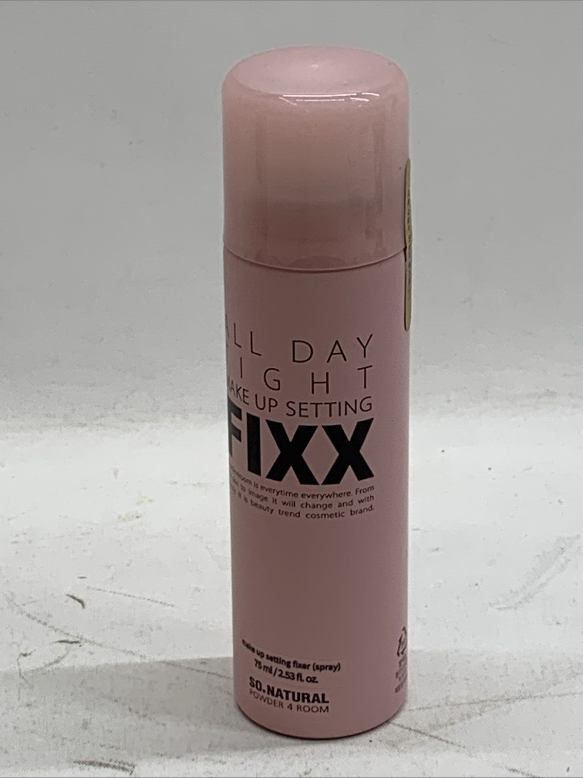 SONATURAL All Day Tight Make Up Setting Fixer FIXX Ultra-Fine Mist 2.53oz 2 Pack
