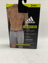 adidas Men's Performance Long Boxer Brief Underwear (3 Pack) Size Medium 32-34