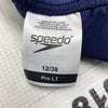Speedo ProLT Women's Size 12/38 One Piece Athletic Swimsuit Navy Blue Racerback
