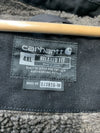 Carhartt Relaxed Fit Sherpa Lined Hooded Utility Jacket OJ3826-M Black Size 4XL