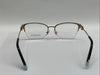 Tiffany & Co Eyeglasses Frames TF1141 6122 Black Rose Gold MOP 54-16-140 Stylish
