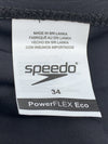 Speedo Men's Swimsuit PowerFlex Eco Solid Athletic Swim Briefs Underwear Size 34