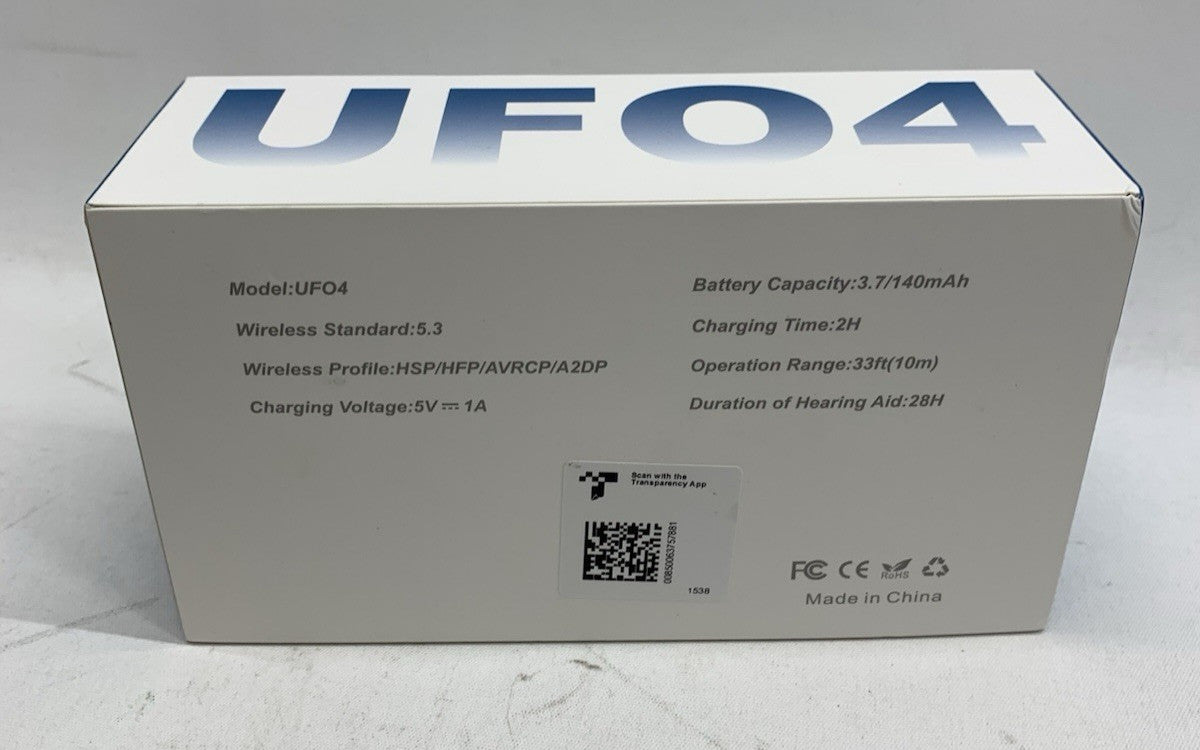 Hearing Aids UFO4 Bluetooth Hearing Aid for Seniors with Noise Cancelling Volume
