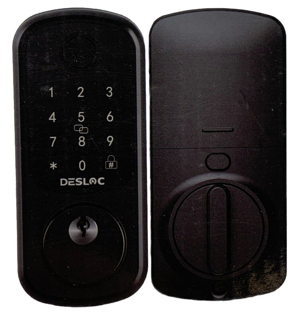 DESLOC B200 Fingerprint Smart Door Lock, Keyless Entry Keypad, App, Alexa/Google