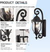 Black Exterior Wall Sconces 28