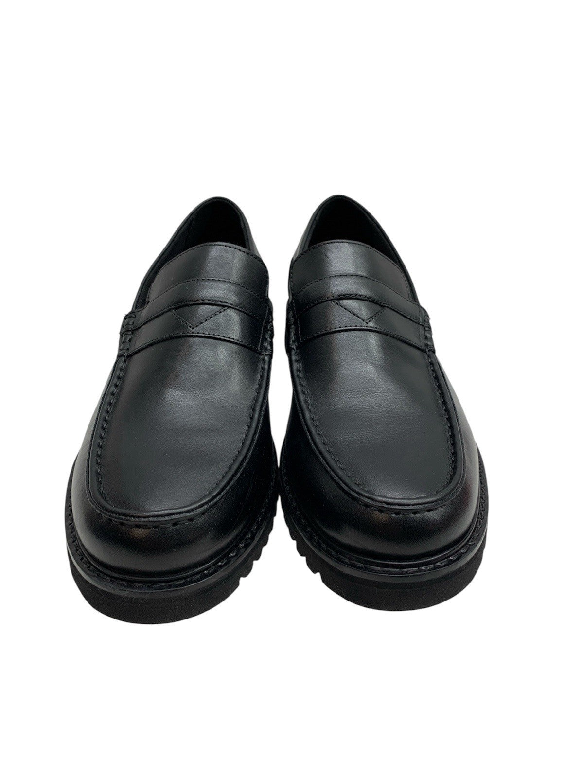 Rockport Maverick Penny Mens Black Wide Loafers & Slip Ons Penny Shoes Size 9w