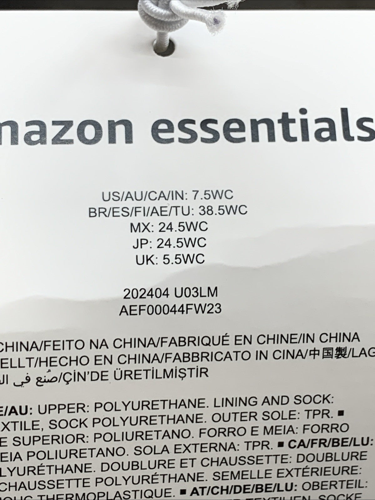Amazon Essentials Women’s Tall Riding Boots Size 7.5WC Women's Knee High Black