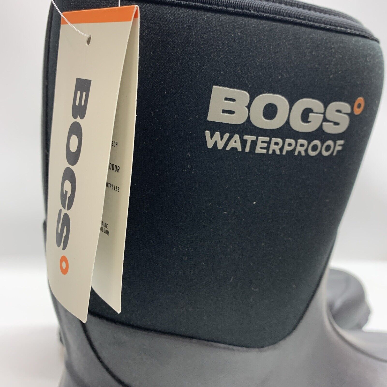Bogs Men Classic Mid Waterproof Portage Rain Boots Black Size 14 Pull-on Classic