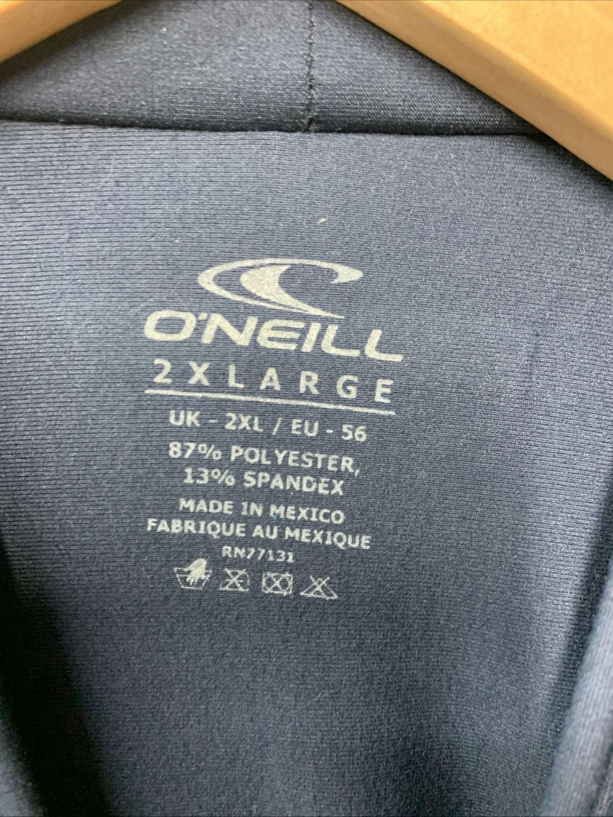 O'Neill Premium Skins Men's Rash Guard Size 2XL Slate Long Sleeve for Surfing..