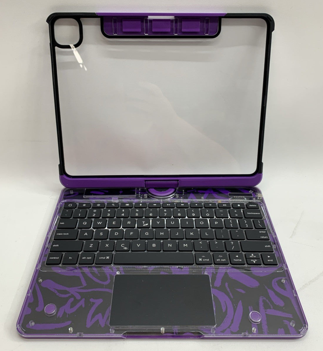 Transparent Case Magic Keyboard 360 Rotation with iPad Air 13-in/iPad Pro 12.9in