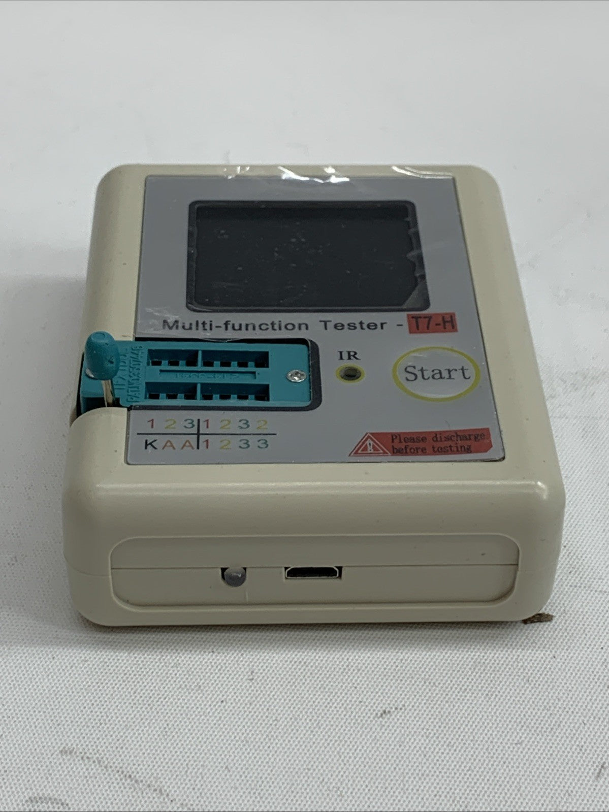 Farb-Bildschirmtester Transistor Tester TFT-Transistor Tester Grafikdisplay P6I1