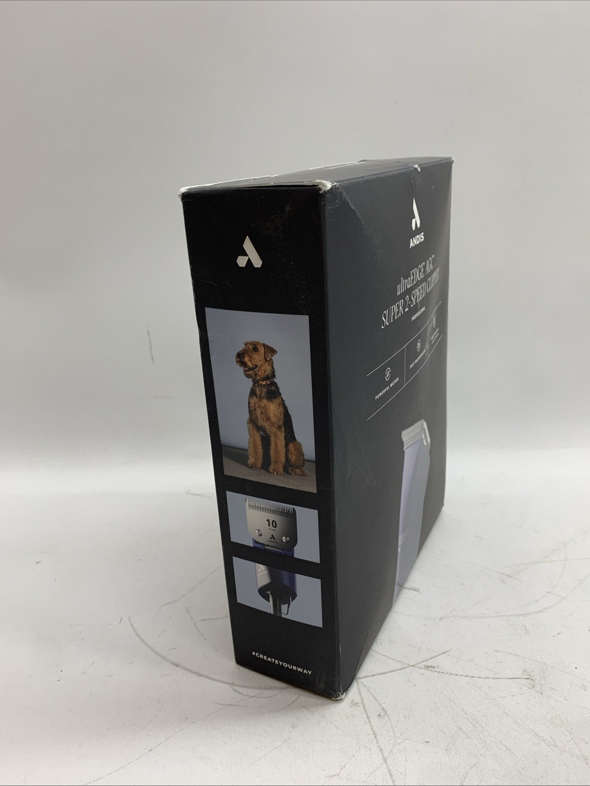 Andis Professional UltraEdge Super 2-Speed Detachable Blade Pet Clipper 10 1.5mm