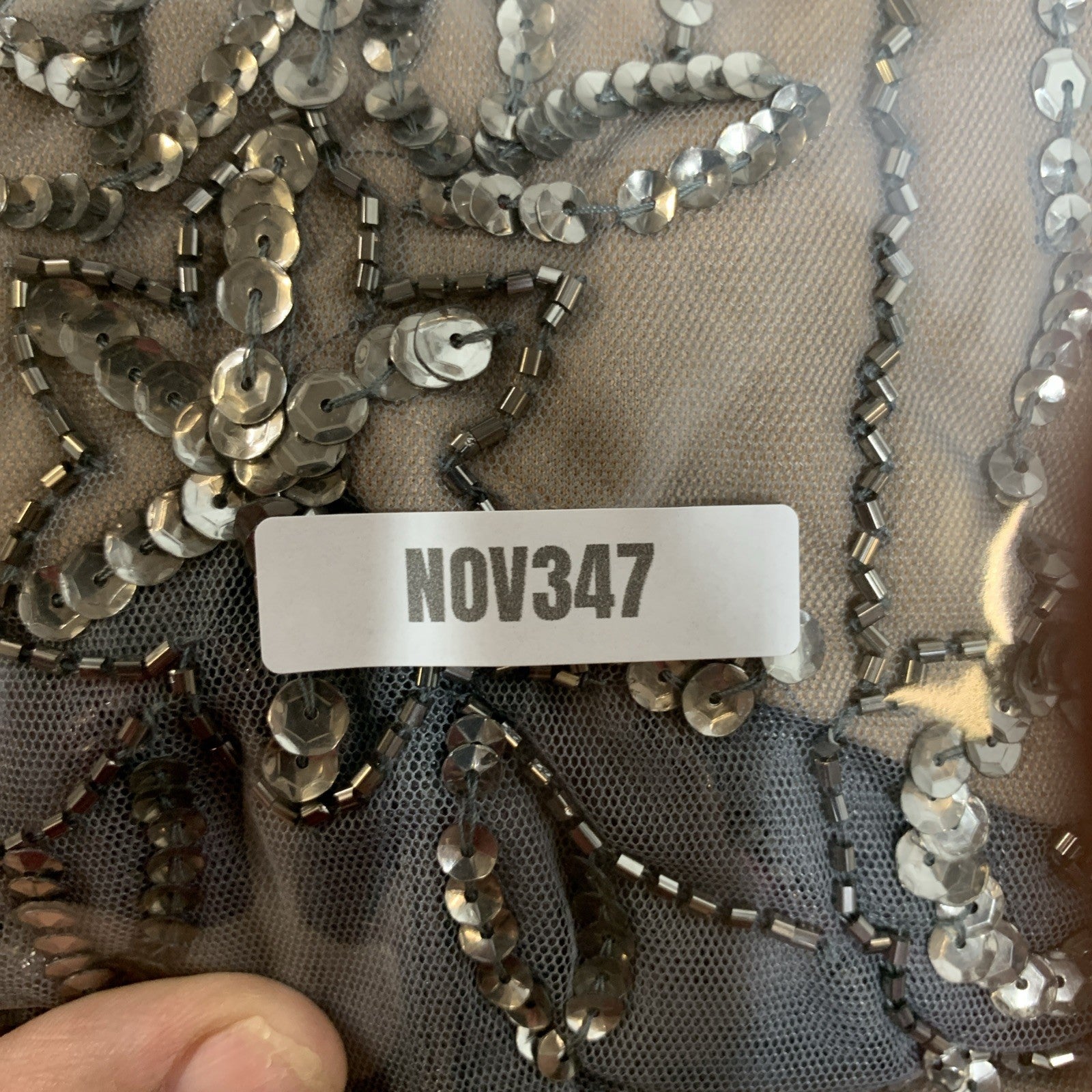 Adrianna Papell Womens Beaded Short Dress Party Cocktail Special Occasion Size 2