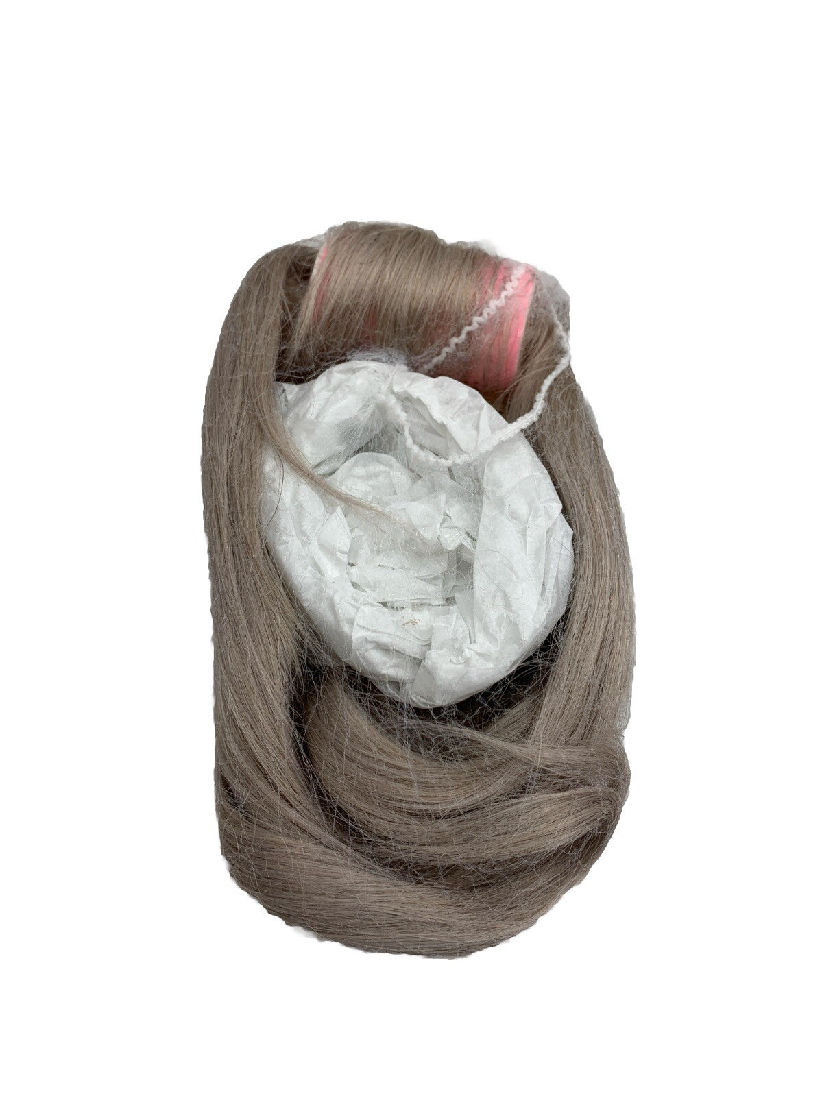 Beautiful Metamorphosis 100% Real Human Hair Topper For Women Hairpiece Gray 8”