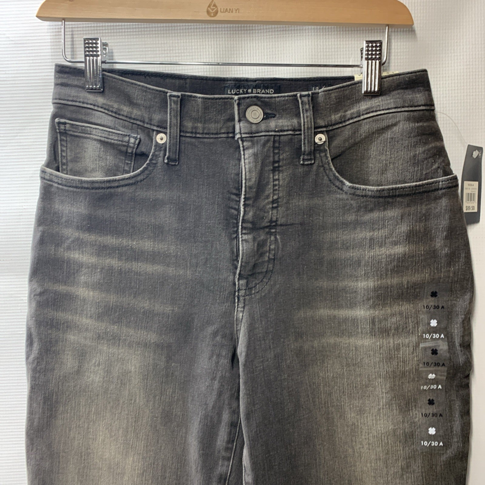 Lucky Brand Women's SKINNY SAP Bridgette Skinny Ankle Jeans Size 10/30 A Black