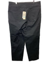Ruby Rd Pull On Stretch Pants M Black Slimming Contour Waistband Pants Size 20W