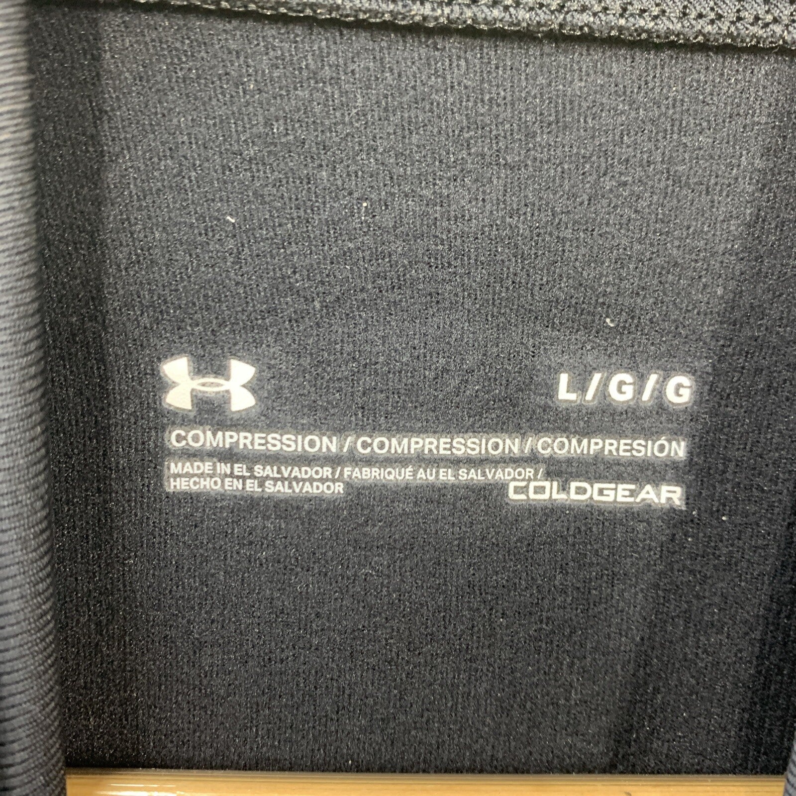 Man's Shirts & Tops Under Armour ColdGear Armour Compression Mock Size L Black