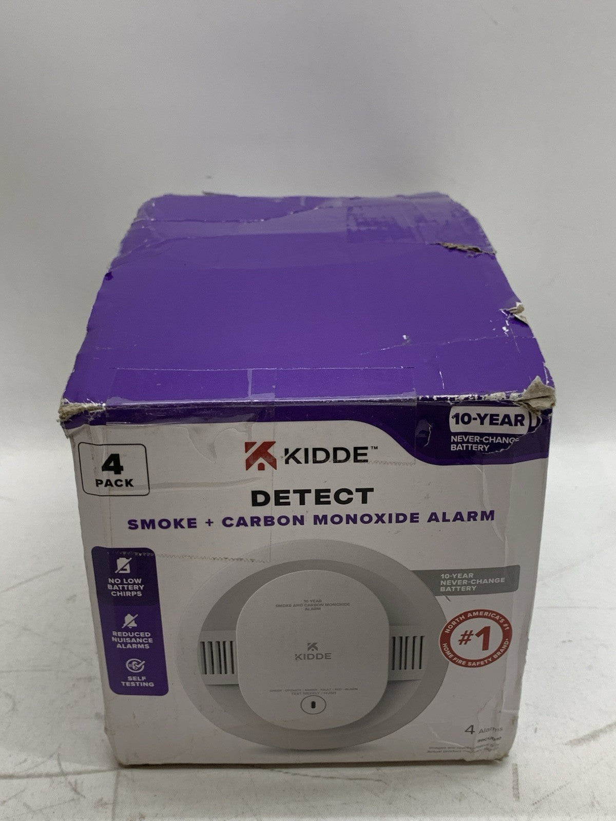 Kidde Smoke & Carbon Monoxide Detector Power LED Warning Light Indicators 4 Pack