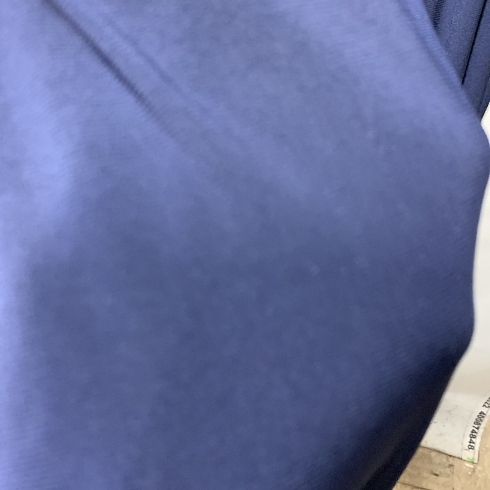 R&m Richards Women's Glitter Knit Chiffon Evening Gown Navy Blue 10 Sleeveless