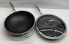 HexClad 12” 3-Piece Cookware Fry Pan Set with Cover Lid & 12