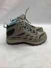 Columbia Crestwood Mid WP Waterproof Womens Hiking Boots Size 8.5 US Dark Grey