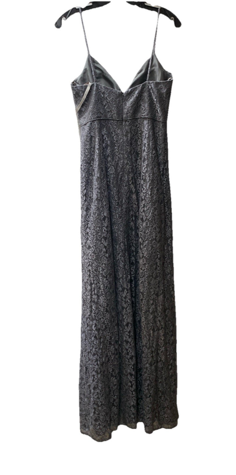 Jenny Yoo Women's One Size Waverly Lace Long Gown Dress Size 2 Spaghetti straps