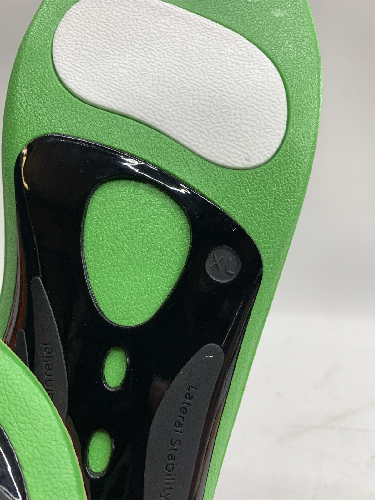 PCS Sole Heavy Duty Arch Support Insoles Orthotic Size XL Design for Circularity