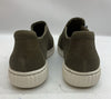 Clarks Womens Caroline Grace Shoes Olive Suede Size 8.5M Round-toe Comfort Flats