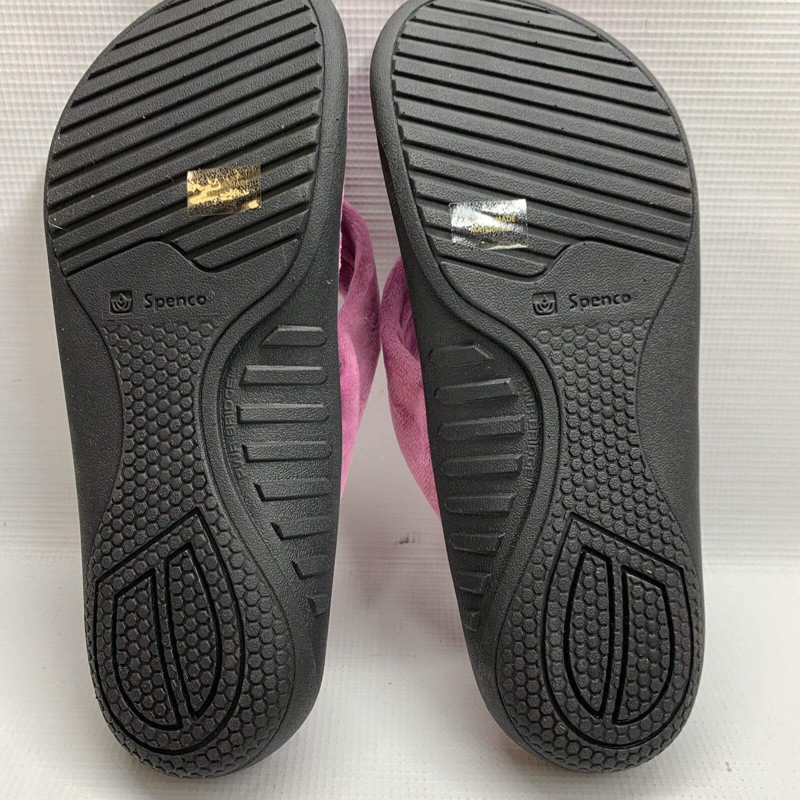 Spenco Women's Victoria Cozy Slipper Berry Pink Size 10D All Man Made Slip-on