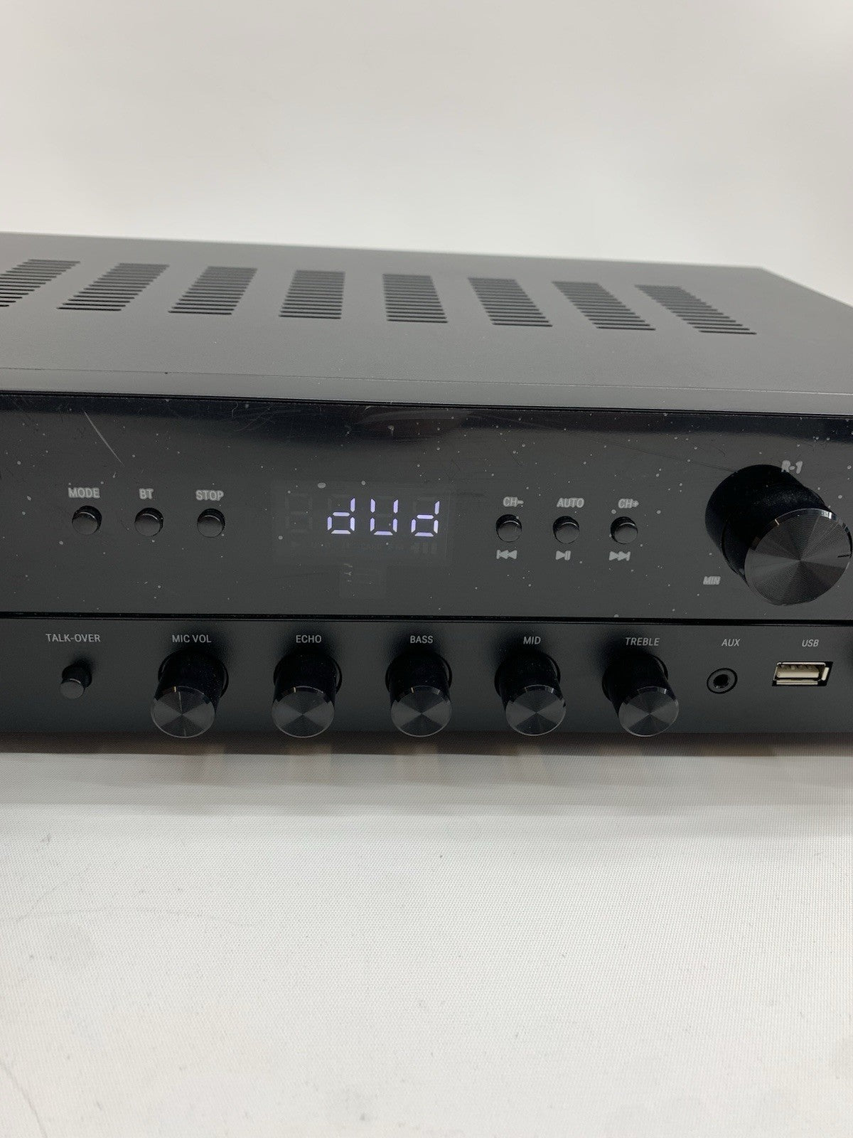 Donner MAMP5 600W Audio Power Amplifier Receiver 4 Channel Bluetooth HiFi Amp