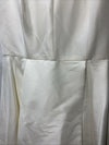 Calvin Klein Women's Sleeveless V-neck High Low Dress White CD7B144P Size 10