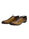 Massimo Matteo Italy Ponte Vecchio Oxford Burnished Brown Size 9.5 D (M) Lace-up