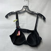 Black Maidenform DreamWire push-up bra with underwire and seamless design in size 38B, featuring supportive and smooth fit.