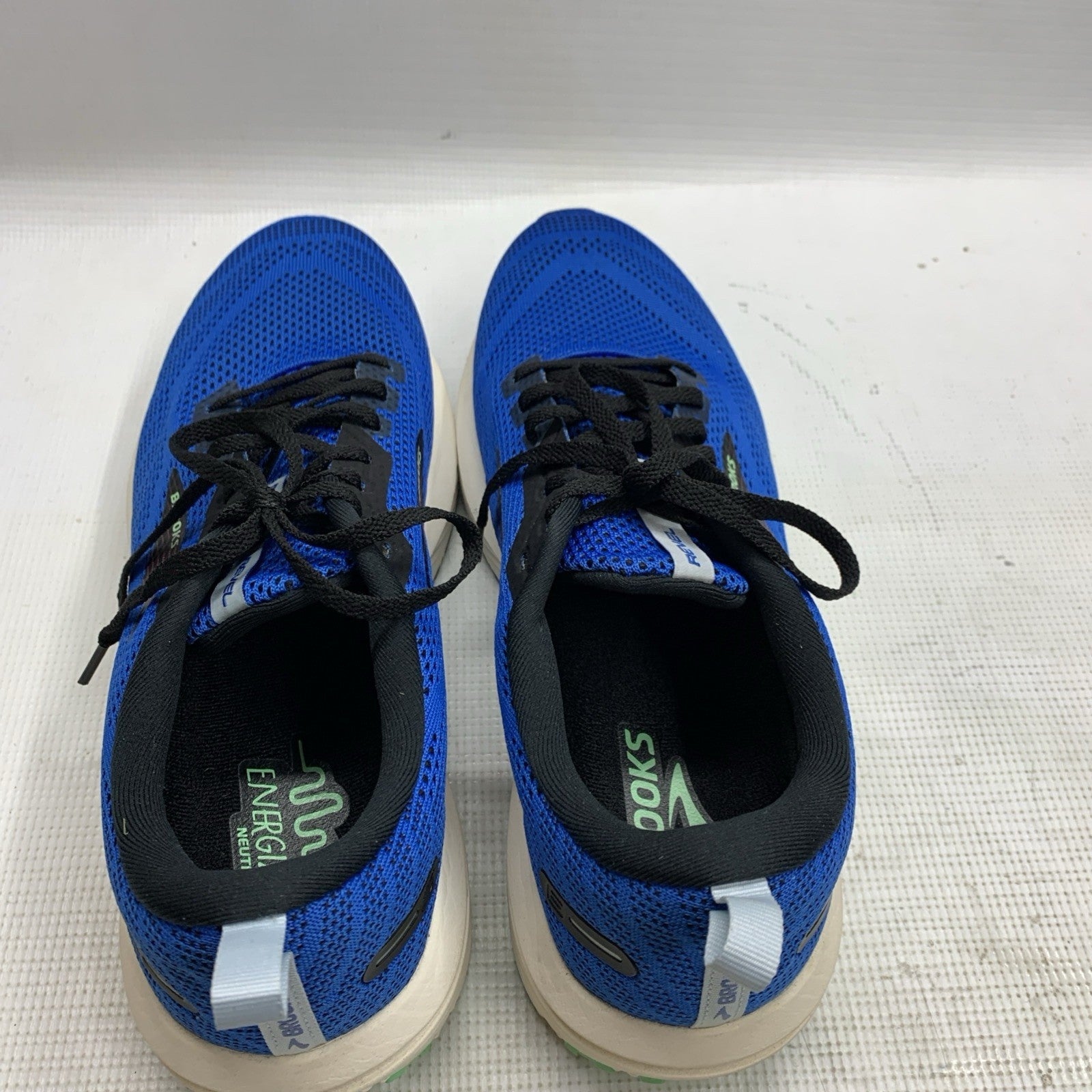 Brooks Revel 6 Men’s All-Day Responsive Shoes Blue/White Size 12 Lace-up Sneaker