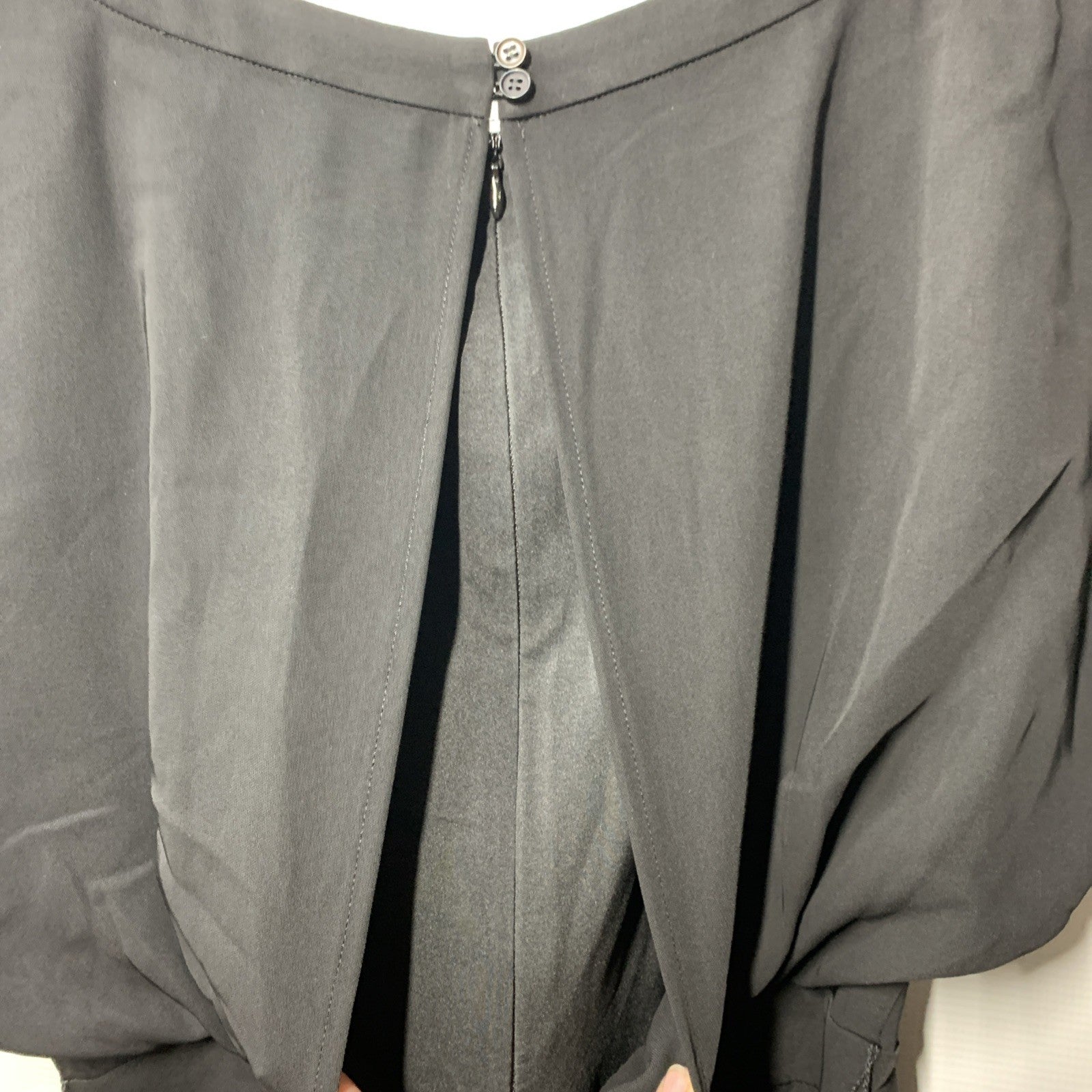 Eliza J Women's Cap Short Sleeve Wide Leg Jumpsuit Black Size 0 Formal Business