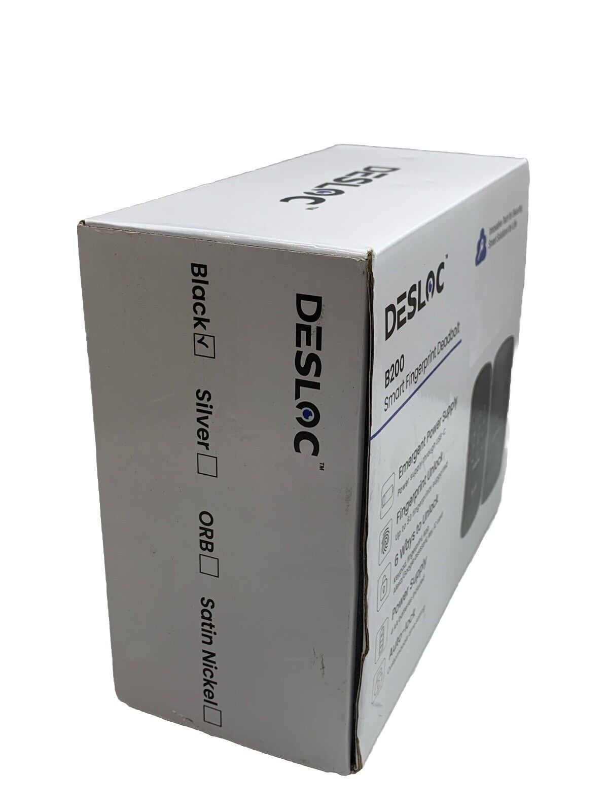 DESLOC B200 Fingerprint Smart Door Lock, Keyless Entry Keypad, App, Alexa/Google