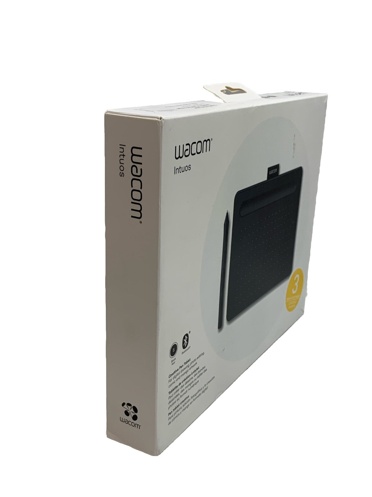 Wacom Intuos Small Wireless Graphics Tablet Black Portable for Teachers, Student