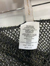 BECCA 7270571 Womens Network Wrap Sarong, Casual, Beach Cover Ups Size M-L Black