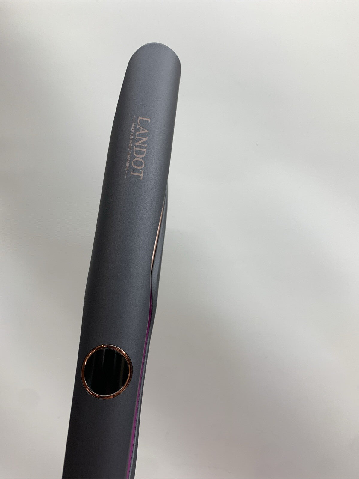 LANDOT Hair Straightener Flat Iron Curling Iron in One for Curl Wave Straighten